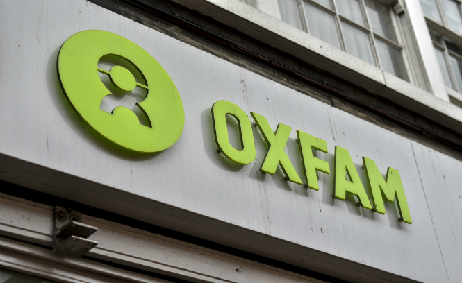Image of the Oxfam logo as we link through to an article where Alex Price gives his view on the Oxfam scandal via publication The Drum