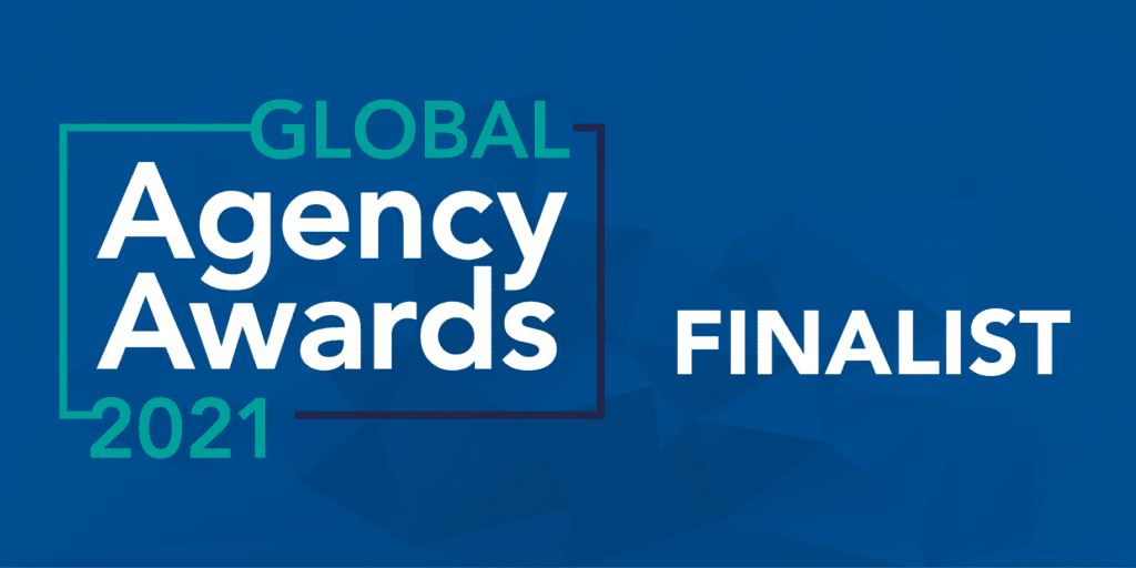 global agency awards badge for 93digital